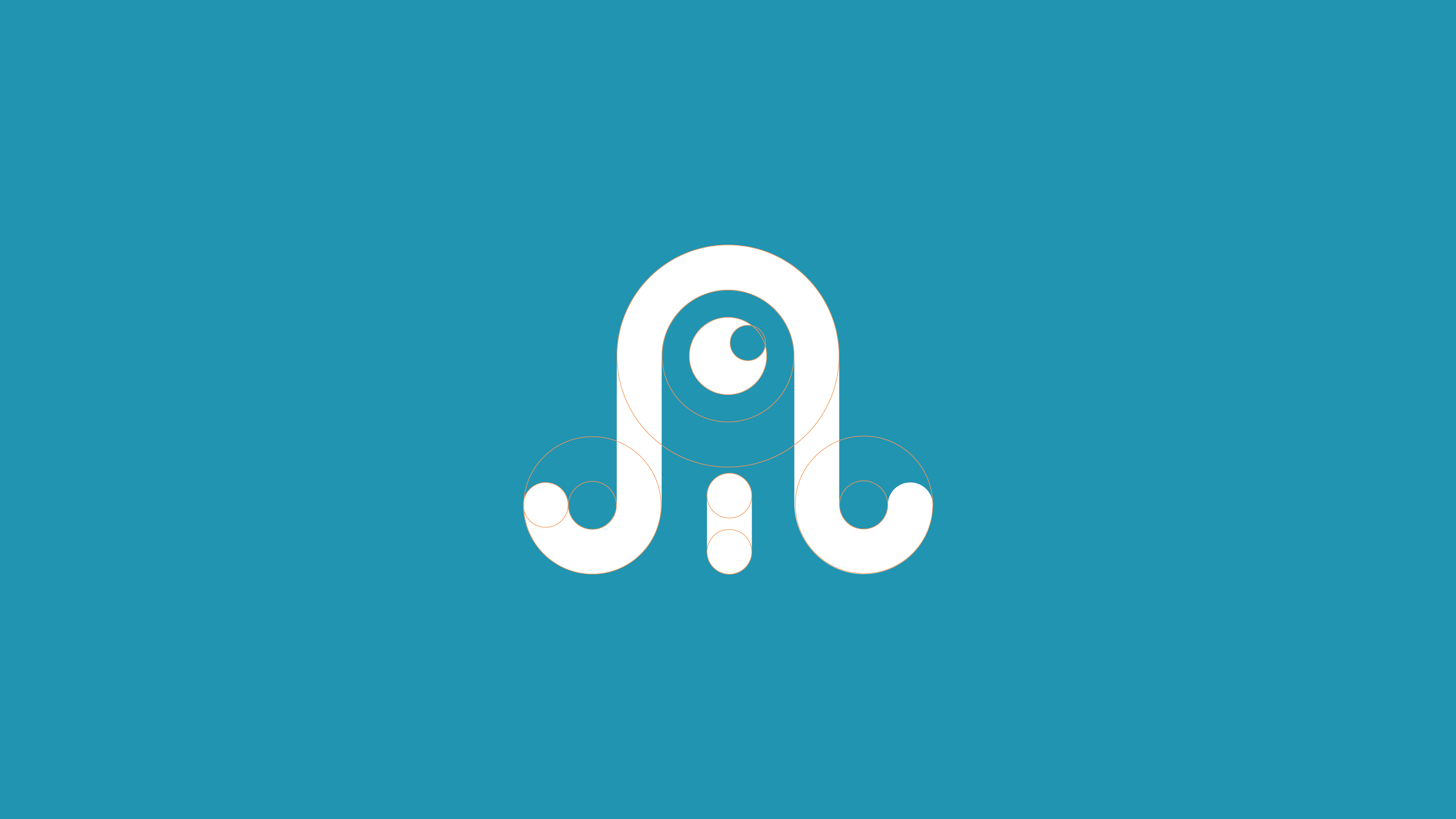 墨鱼写字LOGO设计