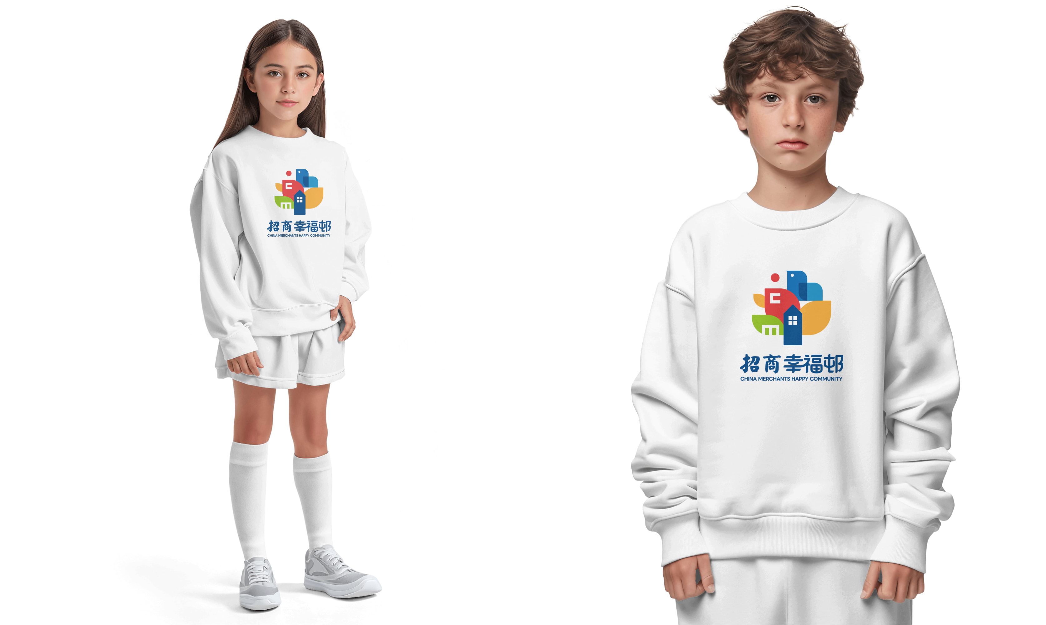 招商幸福邨LOGO设计