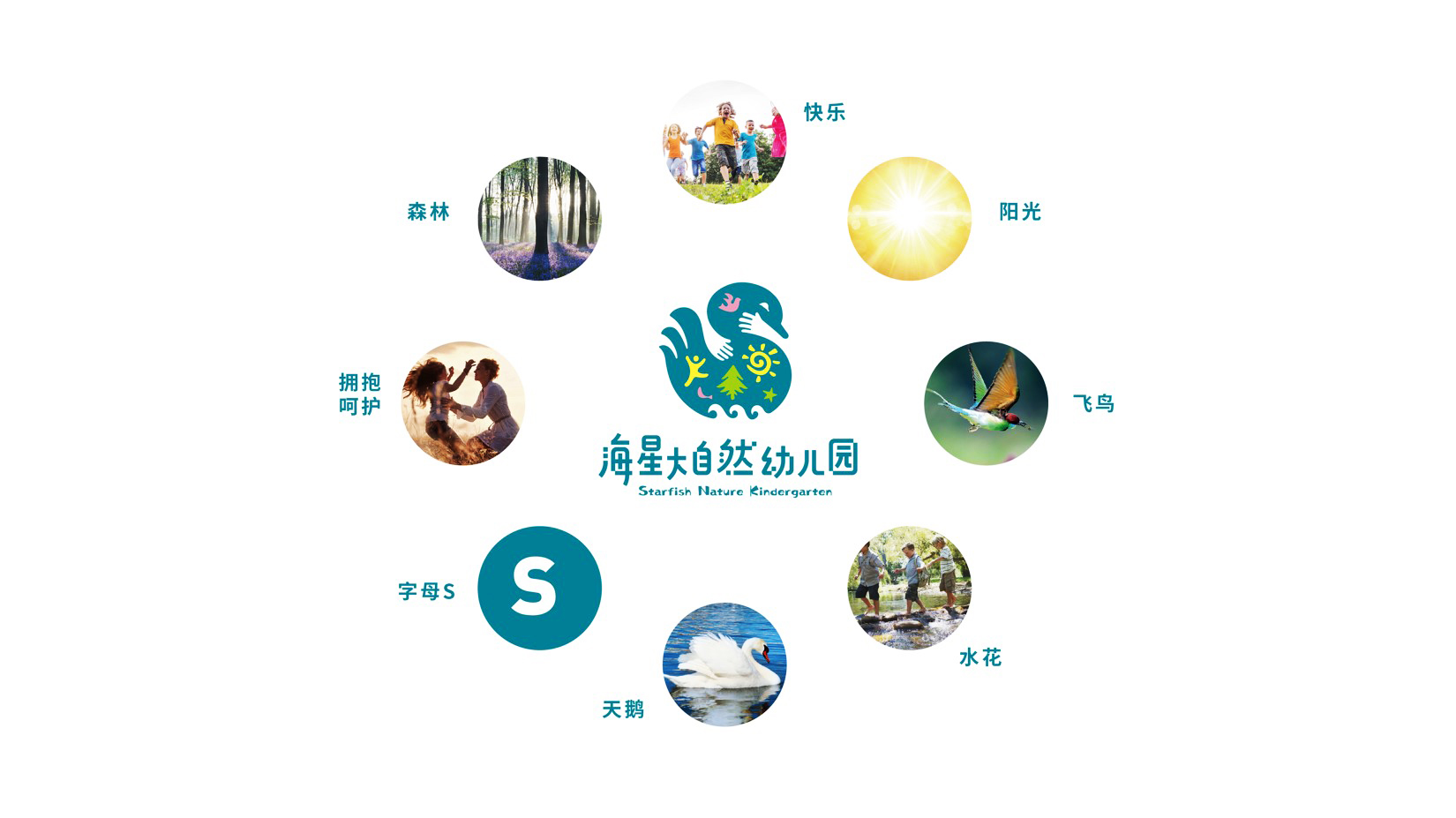 海星大自然幼儿园VI设计