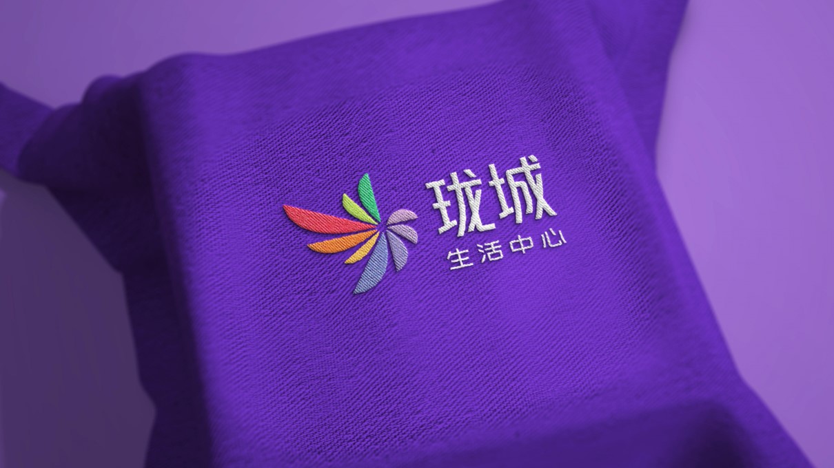 珑城生活中心LOGO设计