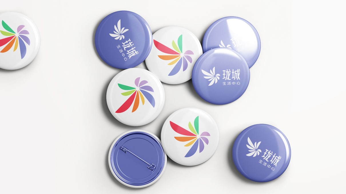 珑城生活中心LOGO设计