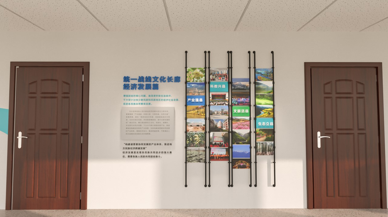禄劝党建文化墙设计